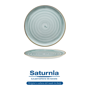 Assiette à pizza Napoli Green Circus 31 cm Impression numérique Saturnia - Product Image 4