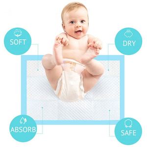 Échantillon Gratuit – Alèse Jetable Respirante Anti-Fuite à Absorption Rapide pour Bébé, Lot de 20, pour Incontinence et Changement de Couche, Couche pour Nouveau-né - Product Image 2