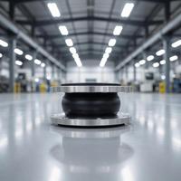 Raccord flexible en caoutchouc EPDM à sphère unique DN50 PN25, type de raccord rapide pour système de protection incendie