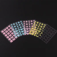Patch anti-bouton OEM Arbre à thé Hydrocolloïde jaune clair Microneedle Grand traitement des taches d'acné Patchs anti-bouton en étoile