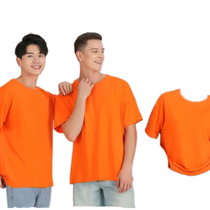 T-shirt d'été en coton 100% de qualité supérieure, 220 g/m², tissé, pour homme, impression de logo personnalisé, style formel uni de qualité supérieure - Product Image 2