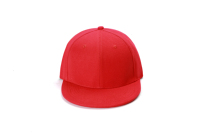 Usine directe Six pièces plaque lumineuse casquette de couleur unie casquette de Baseball haut rigide broderie chapeau de camionneur à bord plat