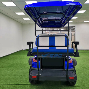 Carrito de Golf Eléctrico Azul 2026 de 6 Plazas con Batería de Litio, Carritos de Golf Eléctricos Económicos para Transporte Especial en Hoteles, Buggy Todoterreno Clásico para Clubes - Product Image 2