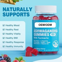Permen Ashwagandha Pereda Stres, Menenangkan, Bebas Gula, Suplemen Herbal untuk Tidur, Grosir, Campuran Adaptogen