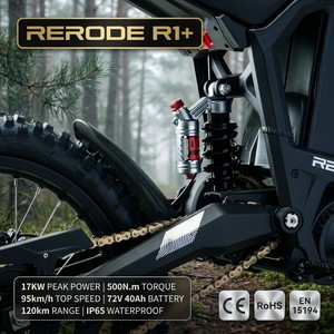 Motocicleta Todoterreno de Motocross, 17KW, 500Nm, 72V, 40Ah, Autonomía de 120km, 95km/h, Resistente al Agua IP65, Neumáticos CST, Frenos de Disco Hidráulicos, Venta al Por Mayor para Adultos, Inigualable - Product Image 4