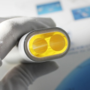 VY Optics tráng hai lỗ khoan pha tạp thủy tinh thạch anh khoang Laser dòng chảy Ống - Product Image 4