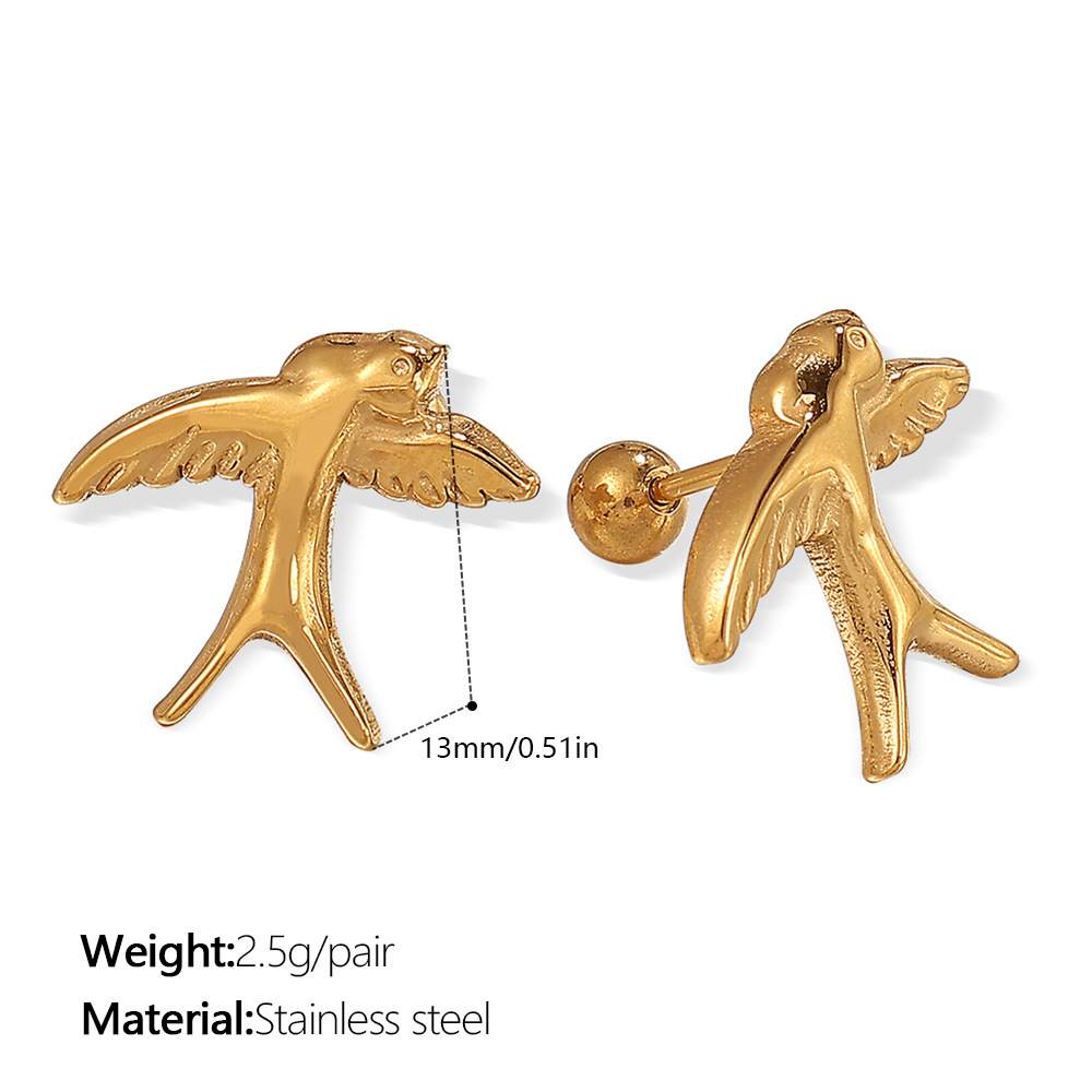 ต่างหูสตั๊ดทอง EH985G