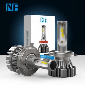 Mini phare de voiture Led sans ventilateur, vente en gros d'usine NF H13 HB3 H15 H16 Led phare H11 H7 H4 HB4 880 881 Led projecteur - Product Image 1