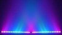 Barre LED murale étanche IP65 RGBW 4-en-1 18x10W à pixels, contrôle DMX512, 16,7 millions de couleurs, raccordement en série pour éclairage de scène de mariage