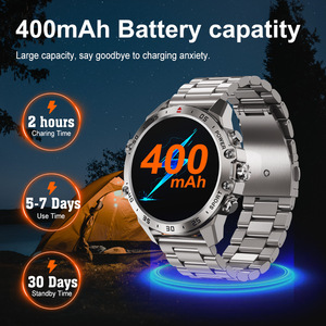 Montre connectée T57 avec écran AMOLED, robuste, pour activités de plein air, suivi de la santé, moniteur de fréquence cardiaque, oxymètre de sang, IP68 - Product Image 4