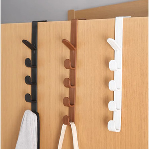 Perchas para ropa, perchas para sombreros, ganchos para ropa, ganchos sin taladro para dormitorios, perchas para puertas de armarios al por mayor - Product Image 2