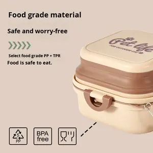 Ciotola per Cani Grande da Esterno a Doppio Strato in PP+TPR, Ciotola Portatile per Cibo e Acqua per Animali Domestici - Product Image 6