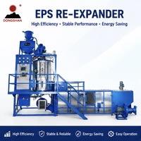 High Output Continuous EPS Pre-Expander Closed-loop Density Control Easy Operation Expandable Polystyrene Foaming Machinery