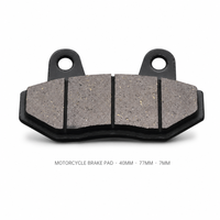 Plaquettes de frein à disque pour moto en gros, double pompe TBT110 semi-métalliques pour trottinette électrique, vélo électrique, universelles avant et arrière