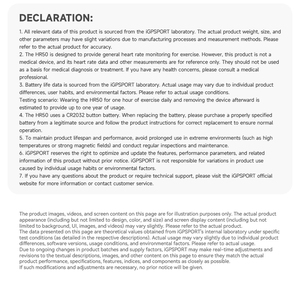 Igpsport hr50 Chuyên Nghiệp Thông Minh ngực cảm biến thời gian và thiết bị giám sát cho đi xe đạp và chạy Hỗ trợ xe đạp máy tính - Product Image 6