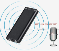 Mini enregistreur vocal numérique, petit enregistreur vocal à activation vocale, enregistrement longue durée, 15 heures d'enregistrement, batterie rechargeable, SK 892