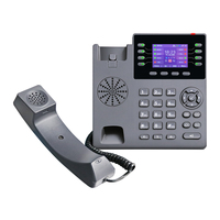 Telepon VoIP Multi Bahasa Berkualitas Tinggi SIP-T800PWN Mendukung 8 Akun SIP dan WiFi Telepon IP / SIP - Laris Terjual
