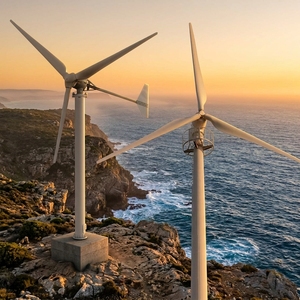 Generador de Energía Eólica 220v/380v/400v, Diámetro del Rotor de 12.6m, Aspas de Fibra de Vidrio Reforzada, 50kW, Eólica Horizontal - Product Image 6