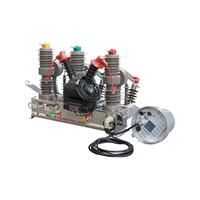 Interruptor de Circuito al Vacío de Reconexión Automática Trifásico para Exteriores Yingchuang ZW32-12/630-20, 12kv de Alto Voltaje, 50/60Hz, 20kA de Potencia de Corte