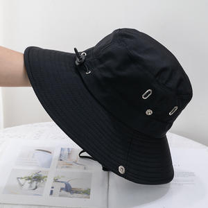 Séchage rapide tirer corde <span class=keywords><strong>pêcheur</strong></span> chapeau ombre respirant Protection solaire extérieur alpinisme réversible bord chapeau <span class=keywords><strong>de</strong></span> pêche - Product Image 3