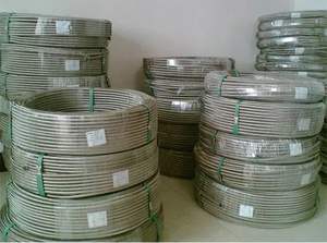 Гибкий гофрированный металлический шланг проволочный плетеный из нержавеющей стали Коррозионностойкие резиновые шланги/плетеный шланг из нержавеющей стали - Product Image 6