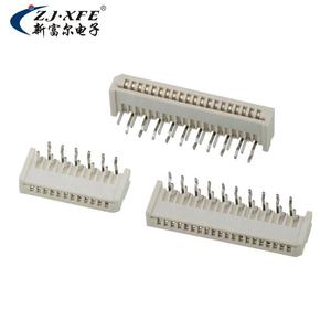 ขั้วต่อ RA 9 พิน ระยะห่าง 1.25 มม. ทนความร้อนสูง หัวต่อ PCB สายแบนแบบยืดหยุ่น ตัวเรือนสายเคเบิล ZIF FFC FPC Connector - Product Image 1