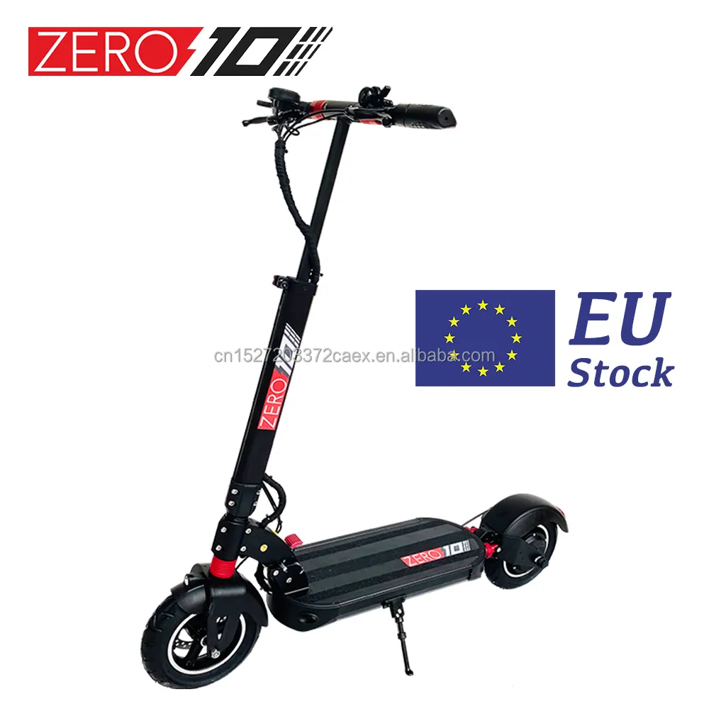 Prezzo di fabbrica A ZERO 10 T10 52V 18.2Ah scooter elettrico adulti pieghevole 10 pollici scooter di mobilità zero 10 scooter elettrici