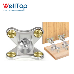 Лидер продаж, мебельные аксессуары, пластиковые Угловые Коннекторы в форме бабочки, прямоугольные металлические кронштейны для деревянного шкафа - Product Image 1