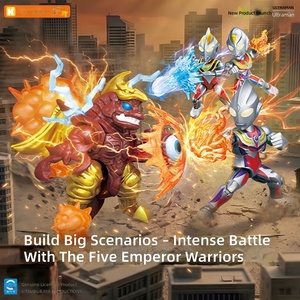 Fantástica Caja Sorpresa de Bloques de Construcción Ultraman, Juguete de Ensamblaje <span class=keywords><strong>Tiga</strong></span>, Regalo de Cumpleaños y Día del Niño para Niños - Product Image 4