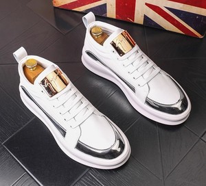 Chaussures basses blanches, tendance et stylées pour les sports de plein air, la course à pied et la montagne, pour étudiants, hommes du campus, garçons - Product Image 3