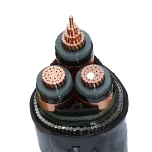 Nyy-Cable de alimentación de cobre de bajo voltaje, 2 núcleos, 3 núcleos, 4 núcleos, Pvc, Xlpe, aislado, 95 mm2
