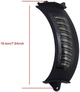 Luces LED de Ventilación con Intermitentes Ámbar para Motocicletas <span class=keywords><strong>Harley</strong></span> <span class=keywords><strong>Davidson</strong></span> Road Glide, 2 Piezas - Product Image 4