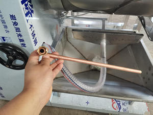 Máquina para Hacer Hojas y Envolturas de Empanadas con Motor, Acero Inoxidable 304, Capacidad de 20 Piezas/Minuto - Product Image 2