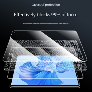 Nhà máy bán buôn: 13.2-inch chống ánh sáng màu xanh Tempered <span class=keywords><strong>Glass</strong></span> bảo vệ màn hình cho Huawei matepad Pro 11 & Honor <span class=keywords><strong>V8</strong></span> Pro - Product Image 2