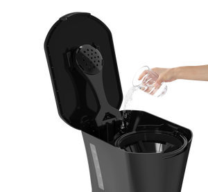 Vente en gros Style américain <span class=keywords><strong>12</strong></span> <span class=keywords><strong>tasses</strong></span> filtre thé cafetière machine Portable manuel électrique bocal en verre multiservice cafetière goutte à goutte - Product Image 2