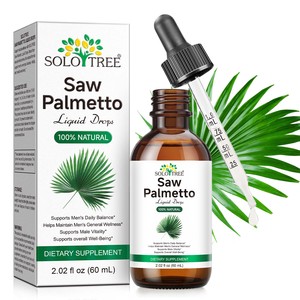 Натуральный экстракт пальмы сабаль SOLOTREE для поддержки здоровья простаты, жидкие капли сабаль для поддержания здоровья. - Product Image 1