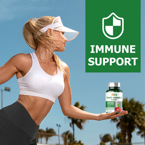 OEM ODM Tart Cherry Capsules with Tart Cherry Extract Support Exercise Recovery Muscle Health Exercise Recovery Immune - Product Image 6