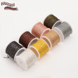 สร้อยข้อมือแบบโซ่ไขว้ NANTONG อุปกรณ์ทำเครื่องประดับ DIY โลหะชุบ 829 โซ่สำหรับทำเครื่องประดับแฮนด์เมด - Product Image 3