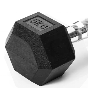 <span class=keywords><strong>Prix</strong></span> usine Ventes Chrome Plaqué Poignée Kettlebells <span class=keywords><strong>KG</strong></span> LB Gym Haltérophilie Hex En Caoutchouc Enduit <span class=keywords><strong>Haltère</strong></span> pour L'entraînement - Product Image 1