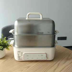 Бытовая многофункциональная электрическая Пароварка, мини-отпариватель для кукурузы, как показано по телевизору - Product Image 1