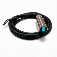 Sensor Proximitas Refleksi Difus Laser Fotoelektrik Lipoo NPN Tanpa Cangkang Logam, Jarak Deteksi 50CM
