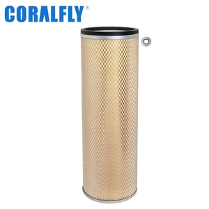 อะไหล่กรองเครื่องยนต์รถขุด Coralfly ไส้กรองอากาศ Hepa รุ่น AF1922M 4240295 สำหรับ Hitachi - Product Image 1
