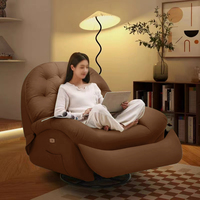 Moderner Multifunktionaler Elektrischer Leder-Relaxsessel Wohnzimmermöbel Einzelsofa Großhandel