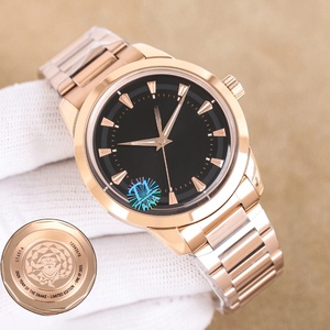 Montre de luxe haut de gamme équipée d'un mouvement mécanique automatique, cadran mat et bracelet en acier inoxydable, étanche, Longines. - Product Image 1