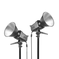 Pour éclairage de studio SL100D 100W 37700lux, température bicolore, RA95, monture Bowens, portable, contrôlable par application, vidéo LED professionnelle