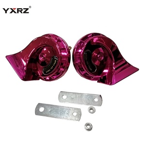 Vente flash : Klaxon de voiture automatique en forme d'escargot 110-129 dB, volume bidirectionnel, tonalité haute et basse, 12 V, design haut-parleur de voiture en forme d'escargot - Product Image 2