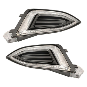 Feux antibrouillard <span class=keywords><strong>LED</strong></span>, feux de stationnement, feux de jour DRL compatibles avec Ford <span class=keywords><strong>Edge</strong></span> 2015 2016 2017 2018, feux de jour <span class=keywords><strong>LED</strong></span>, feux antibrouillard de conduite, feux de jour - Product Image 2