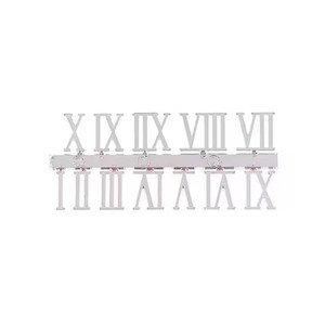Décoration d'intérieur : 12 chiffres romains autocollants en acrylique doré de 2 cm pour <span class=keywords><strong>horloge</strong></span> - Product Image 2