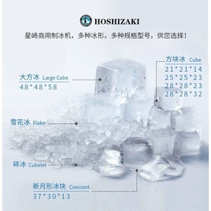 Machine à glace Hoshizaki FM-150KE, machine à glace en flocons CM-140KE, machine à glace pilée pour la restauration - Product Image 4