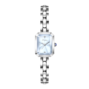 <span class=keywords><strong>Montre</strong></span> à quartz vintage Scottie 9808 carrée avec bracelet en acier et fines chaînes, style Champ, pour <span class=keywords><strong>femme</strong></span>, pour le commerce transfrontalier - Product Image 4